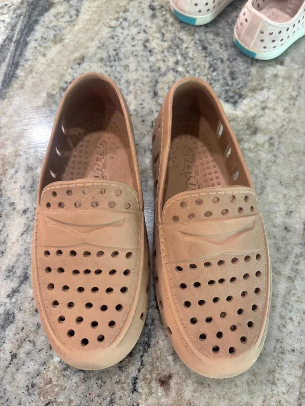 Floafers Kids Water Shoes Slip-On Loafers in Tan